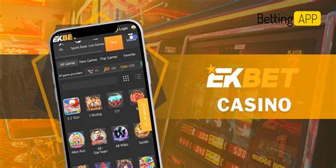 Ekbet casino app